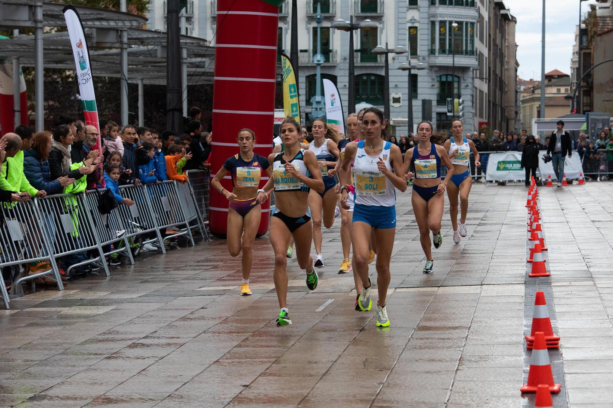 GALERÍA | La milla urbana de atletismo en Zamora, en imágenes