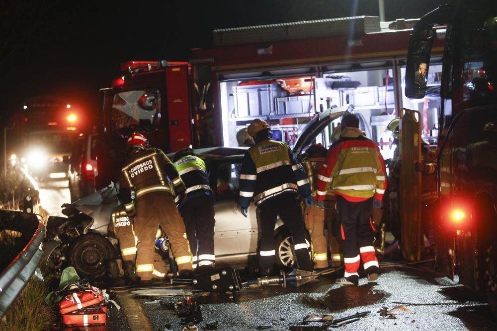 Una herida grave en un accidente de tráfico a la salida del Centro Médico