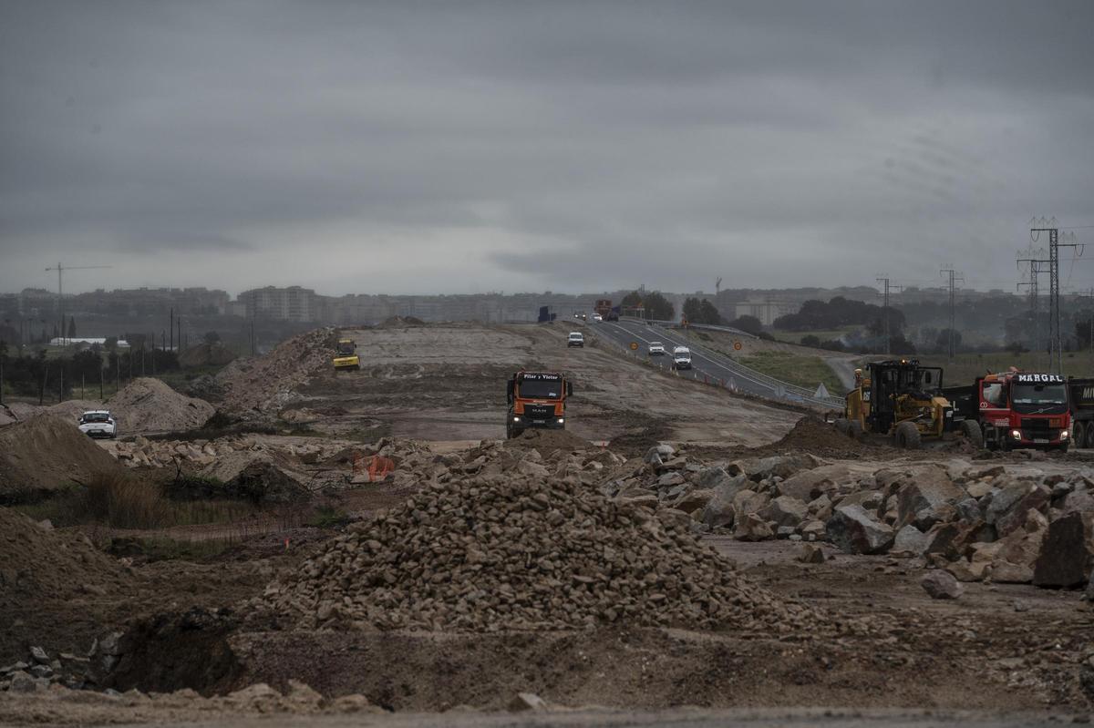 Galería | Así avanzan las obras de la variante de Malpartida de Cáceres