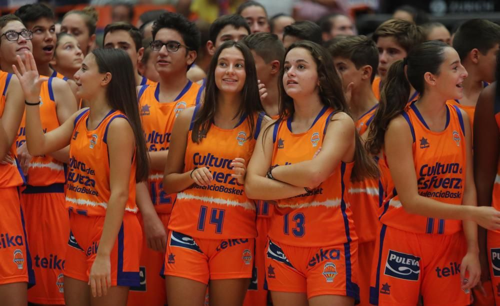 La presentación del Valencia Basket, en imágenes