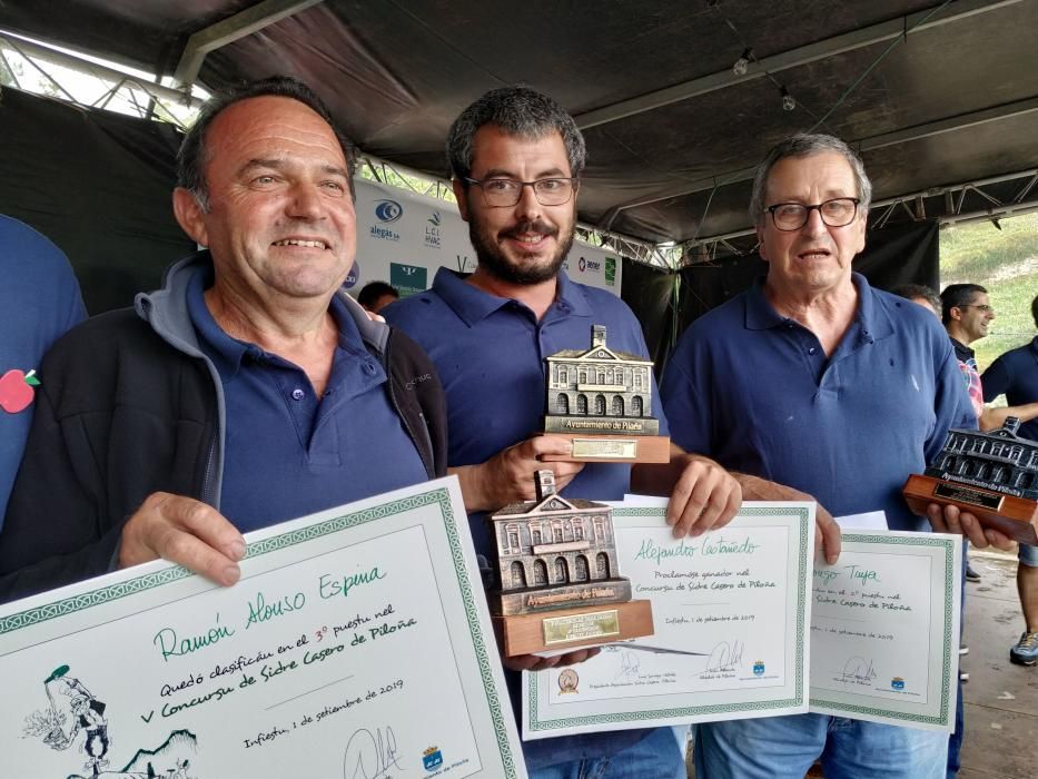 Concurso de sidra casera en Piloña