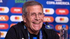 El seleccionador de Uruguay, Óscar Washington Tabárez.