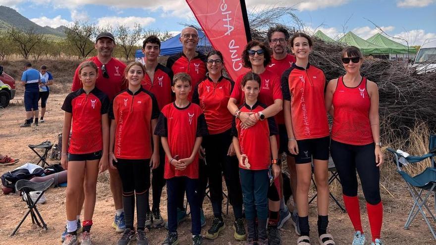 El CAX Orientació se cuelga dos medallas en Cieza