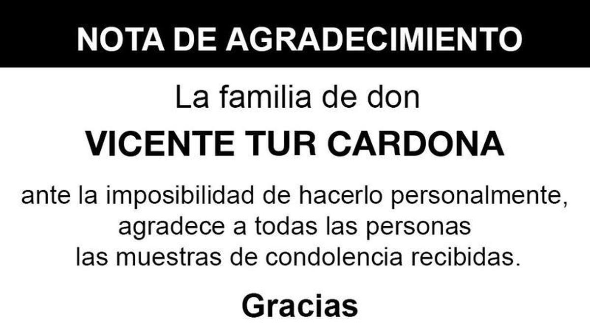Nota Vicente Tur Cardona