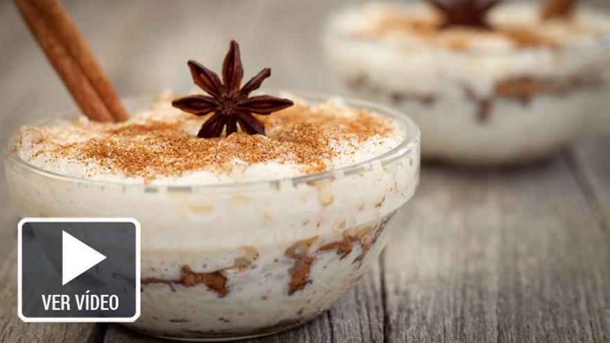 Arroz con leche, un postre perfecto para entrar en calor