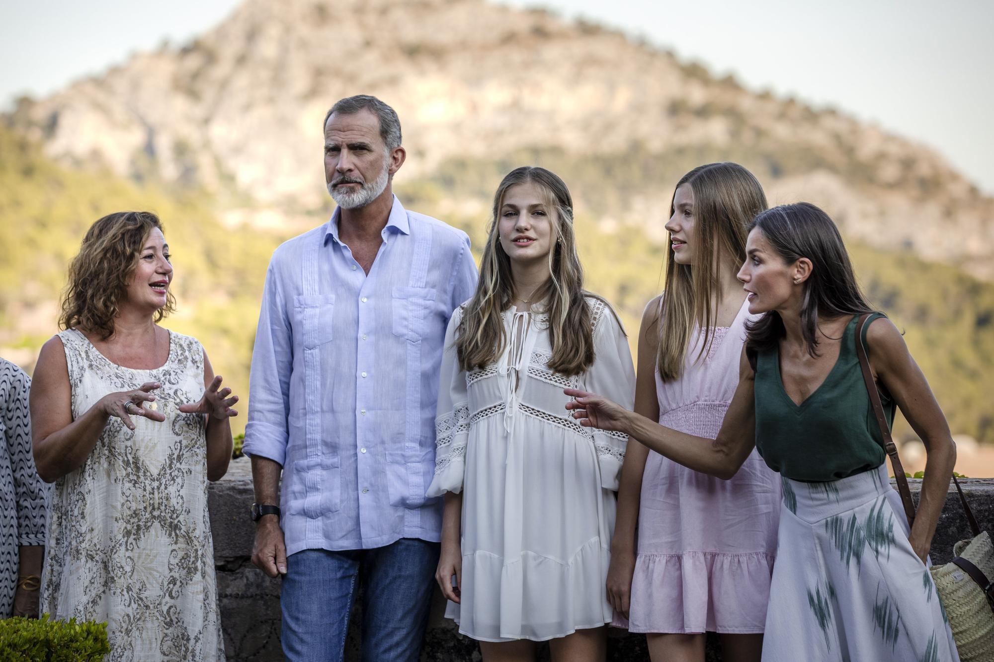 Spaniens Königsfamilie besucht die Kartause in Valldemossa