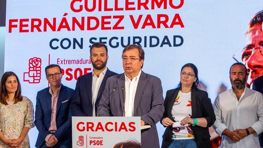 Vara cosecha los mejores resultados del PSOE en España