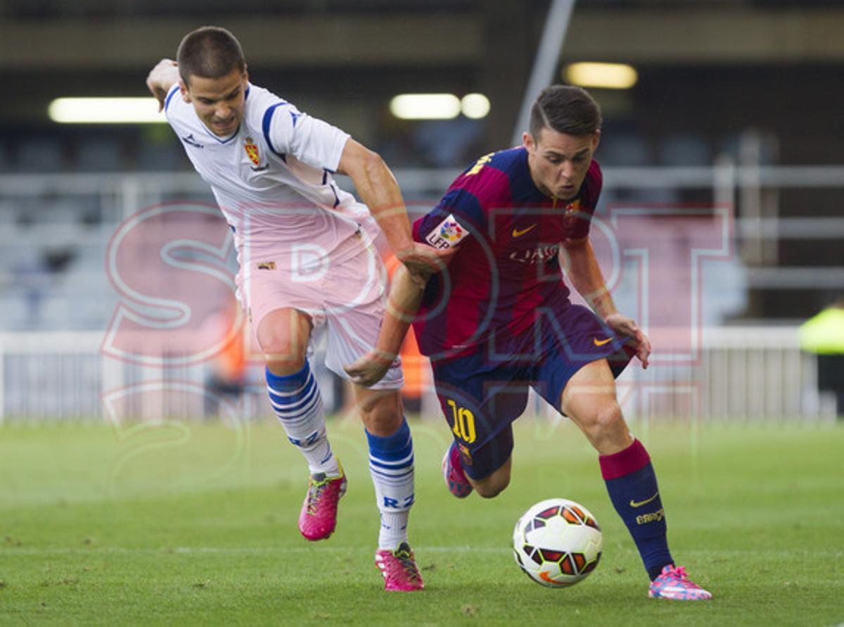 BARÇA B 4- REAL ZARAGOZA 1 BARÇA B 4- REAL ZARAGOZA 1