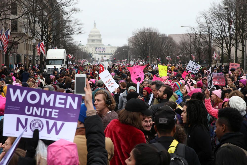 ''Marcha de las Mujeres'' contra Trump en Washington