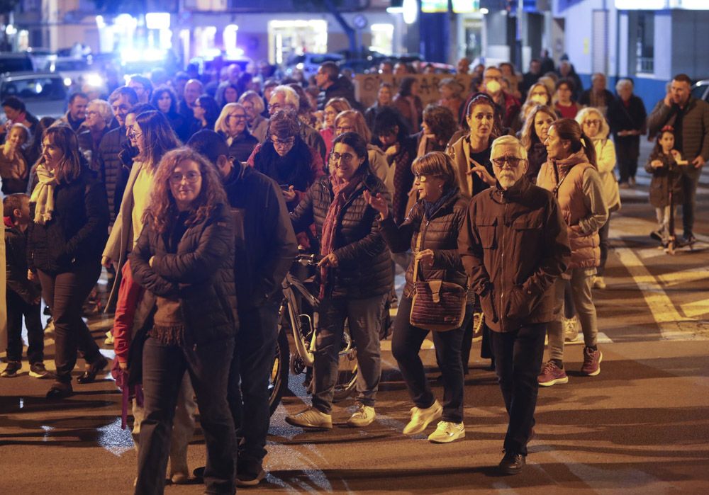 Sagunt grita contra la violencia machista el 25N