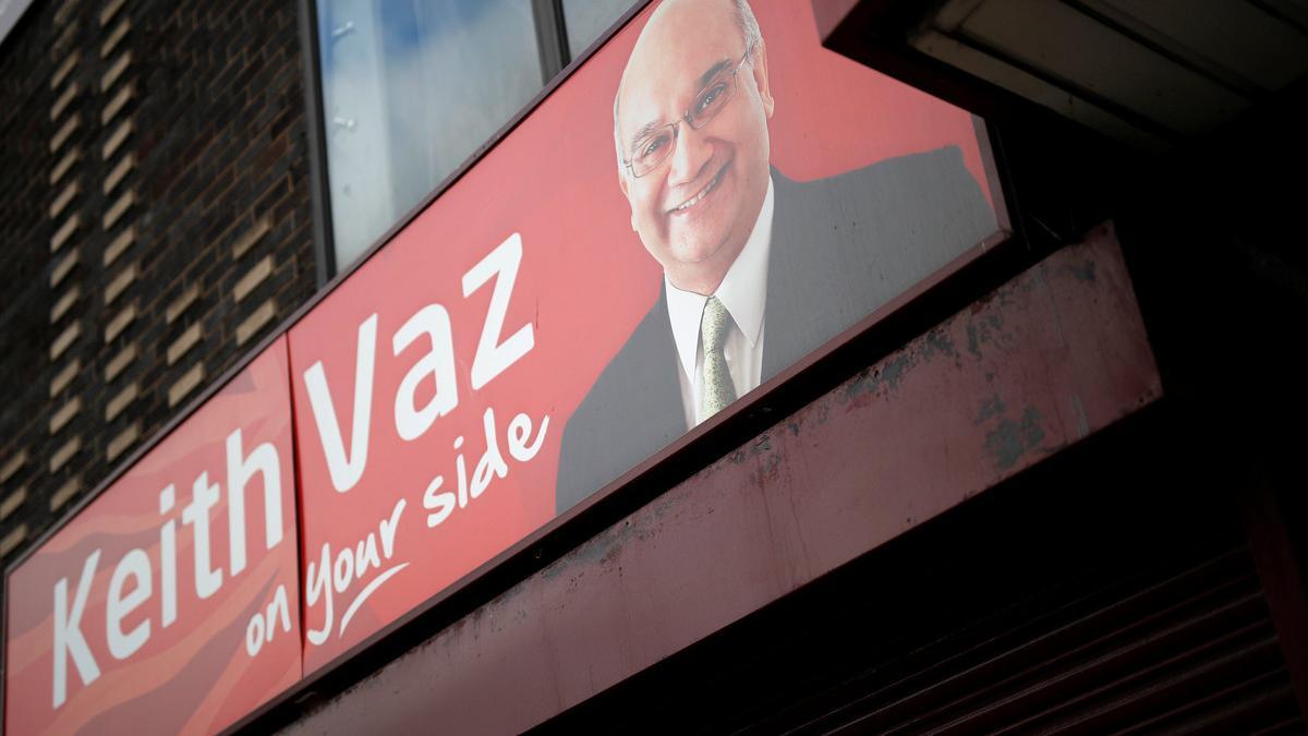 The constituency office of Labour Party MP and chairman of the Home Affairs Select Committee Keith Vaz in Leicester