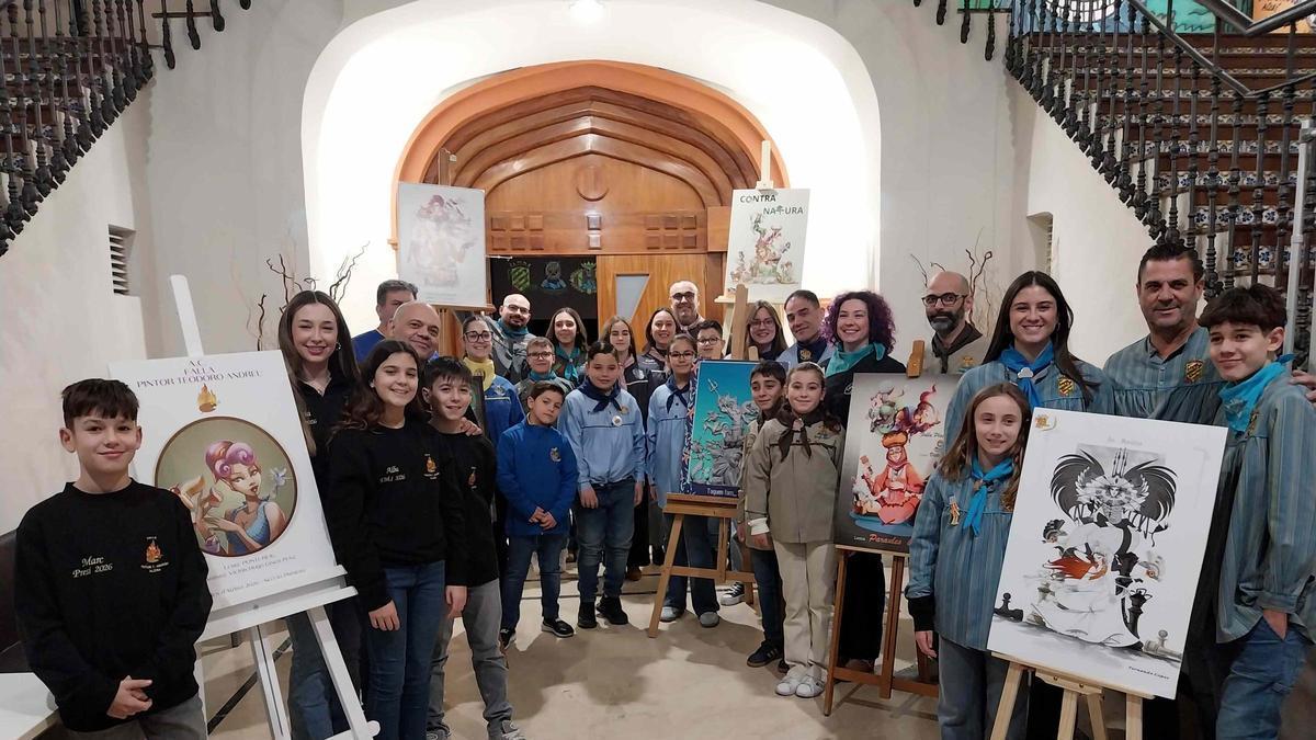 Así serán las fallas de la Primera Sección de Alzira