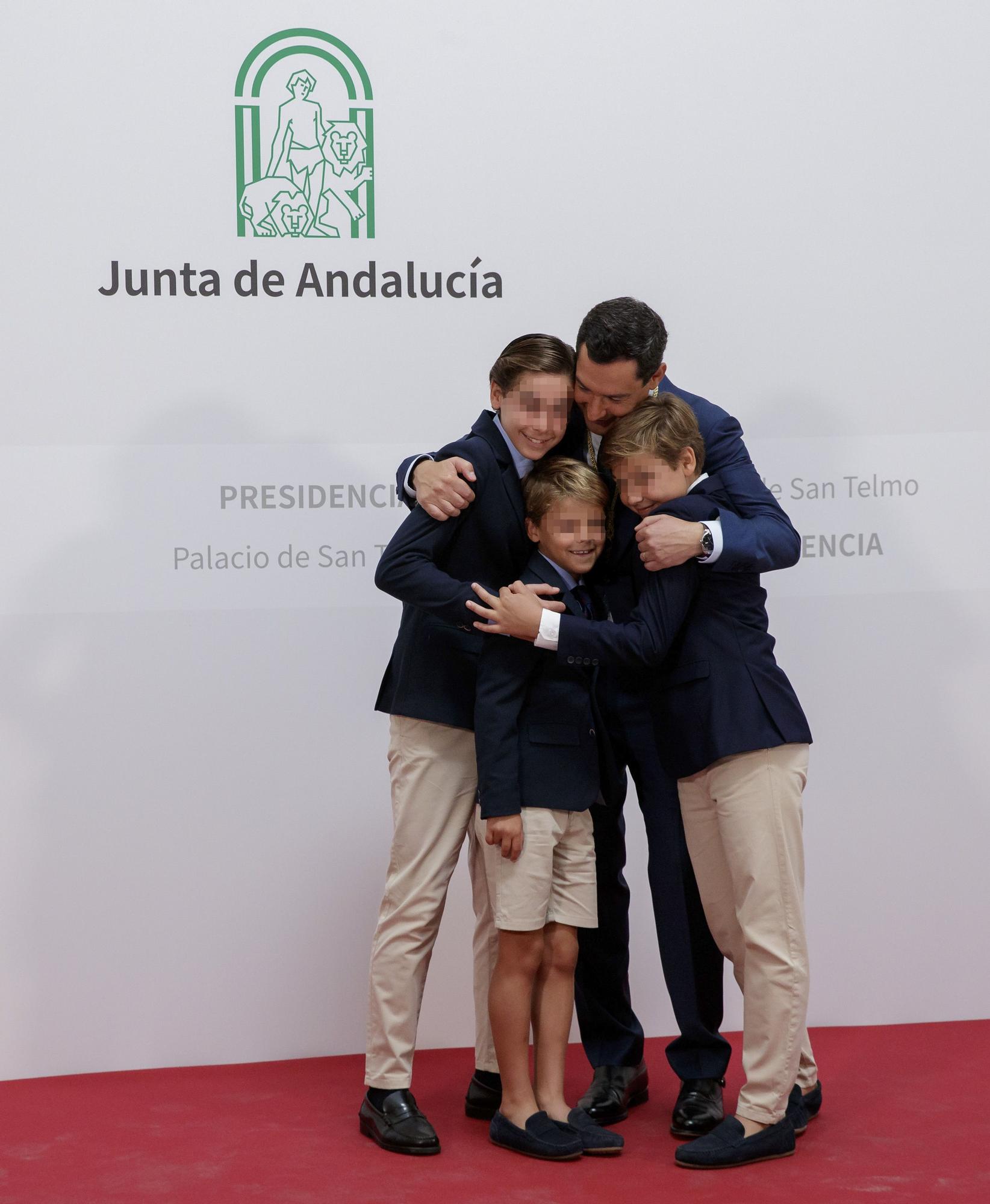 Toma de posesión de Juanma Moreno como Presidente de la Junta de Andalucía