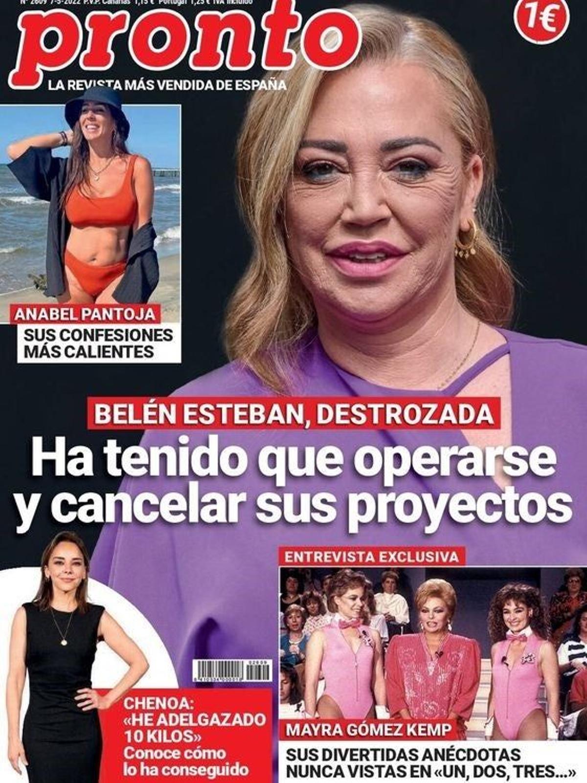 Portada de la revista PRONTO del 2 de mayo de 2022