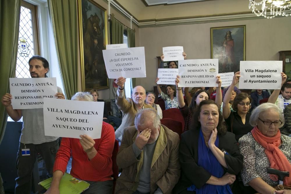 Pleno sobre la memoria histórica en el Ayuntamiento de Oviedo