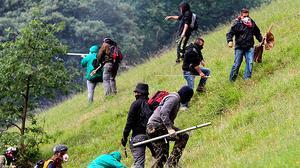 Marxa nocturna dels miners de Lleó