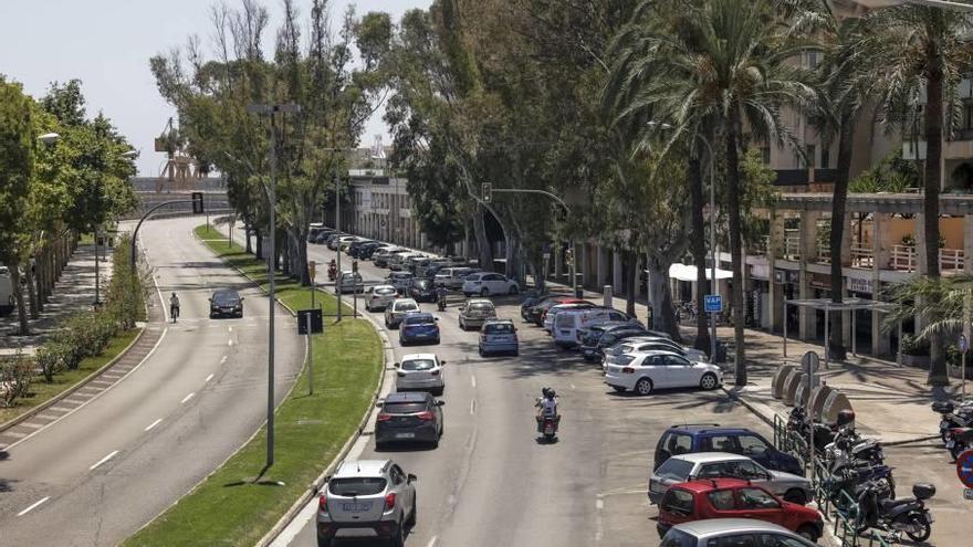 Tres de los robos que cometió el ladrón fueron en locales del Paseo Marítimo de Palma.