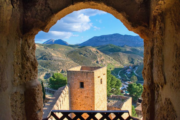 Vista desde la torre del homenaje del castillo de Antequera.