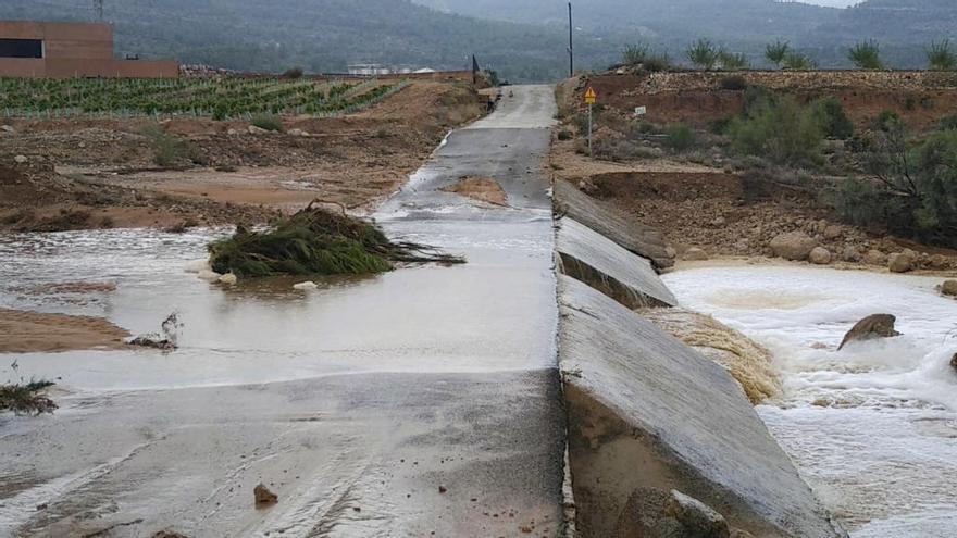 Consulta las carreteras cortadas por las lluvias