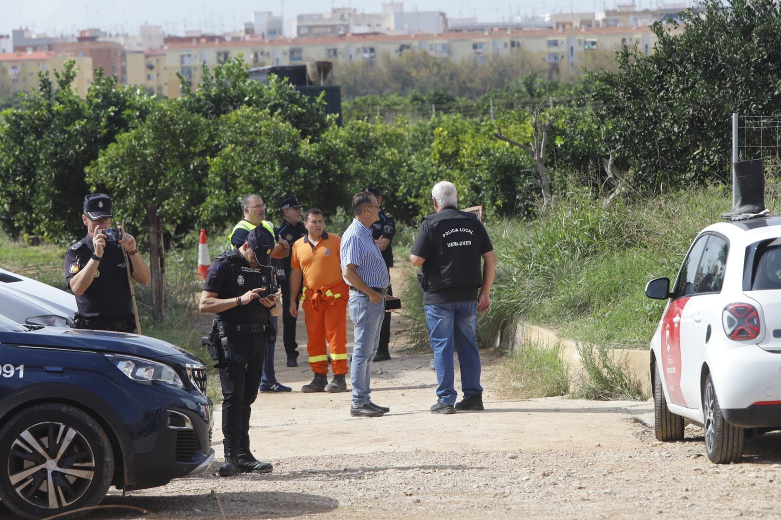 Tercer día de rastreo en la búsqueda del ciclista desaparecido en Paterna