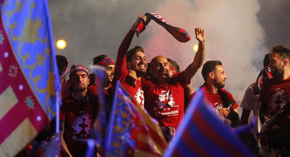 Así celebra el ascenso la afición del Levante UD