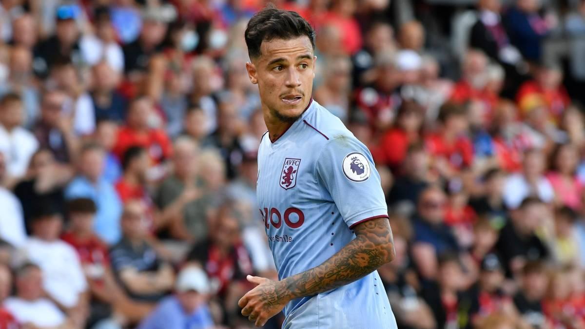 ¿Te lo esperabas? El increíble debut de Coutinho (asistencia y gol) con el Aston Villa