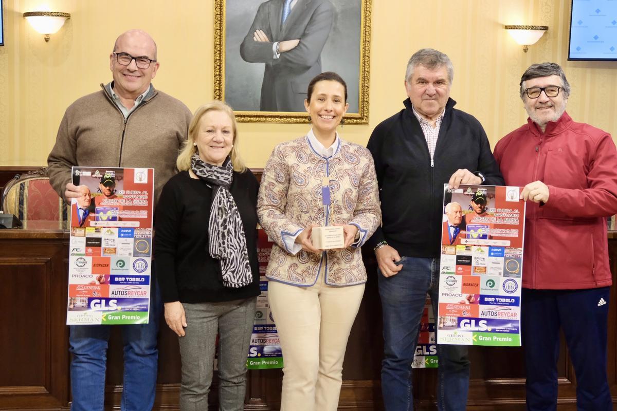 Presentación oficial de la 13ª Subida Ciclista al Santuario de la Virgen de la Sierra.