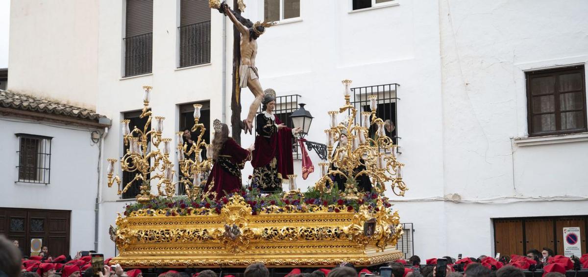 El Cristo de la Misericordia fue el primero en procesionar esta Semana Santa. | L.O.