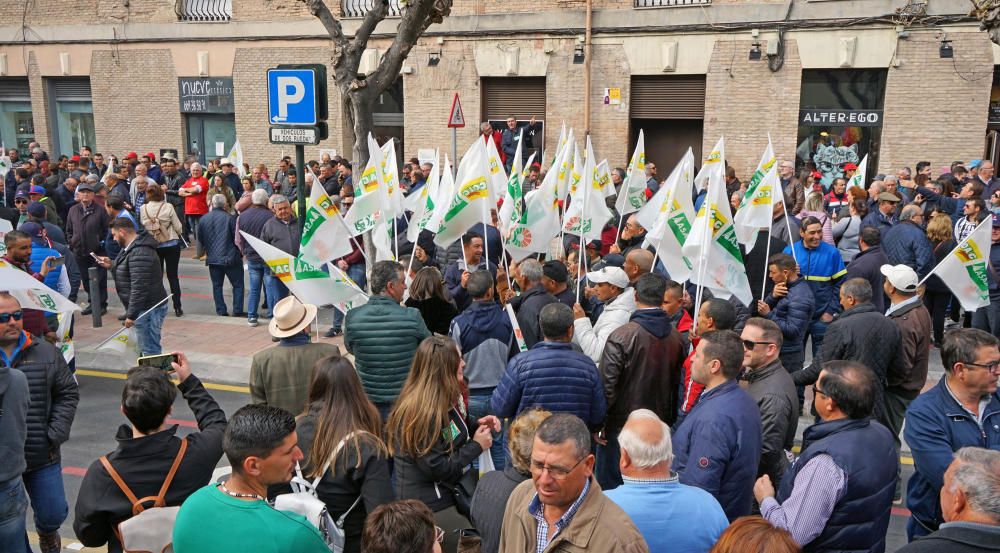 Así ha sido la manifestación de los agricultores