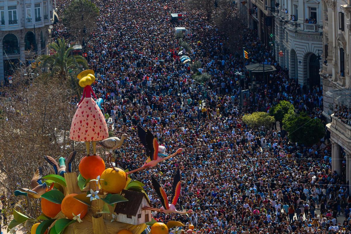 Dónde aparcar gratis en Fallas en València.