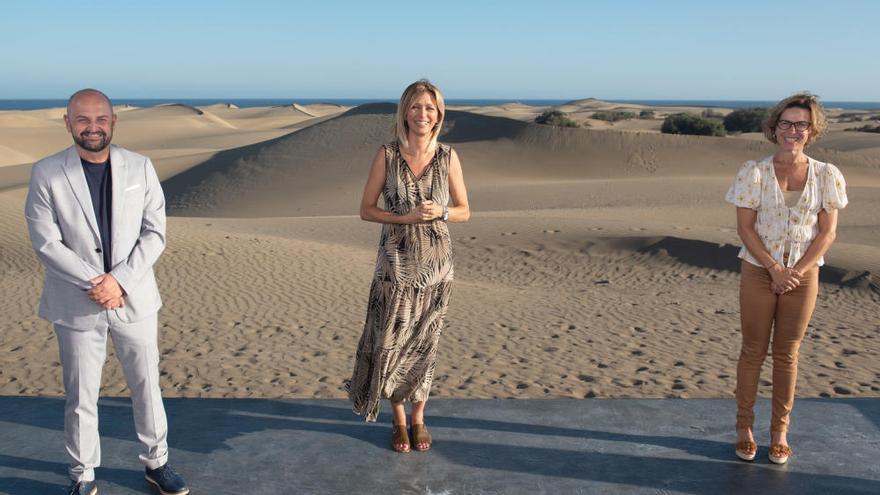 Susana Griso, en directo desde las dunas de Maspalomas