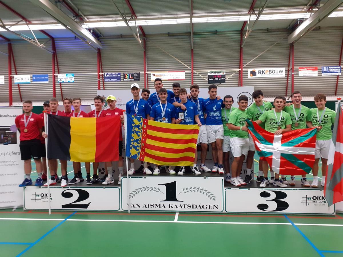 La selecció valenciana masculina es cobrà la revenja davant Bèlgica de fa dos anys i s’imposà per 6-2 en la final.