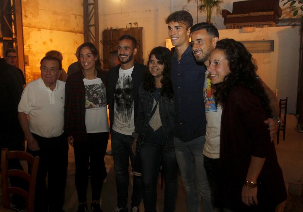 Todas la imágenes de la inauguración de la exposición '30 años de Valencia Basket'