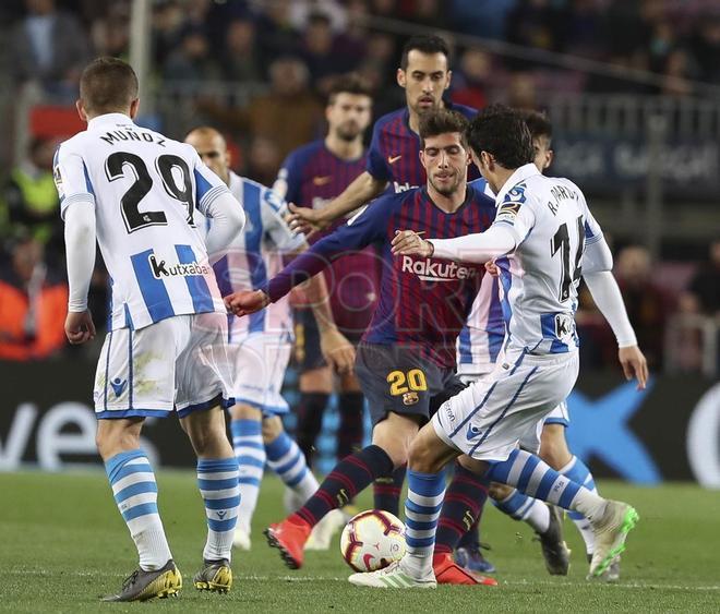 FC Barcelona, 2 - Real Sociedad, 1