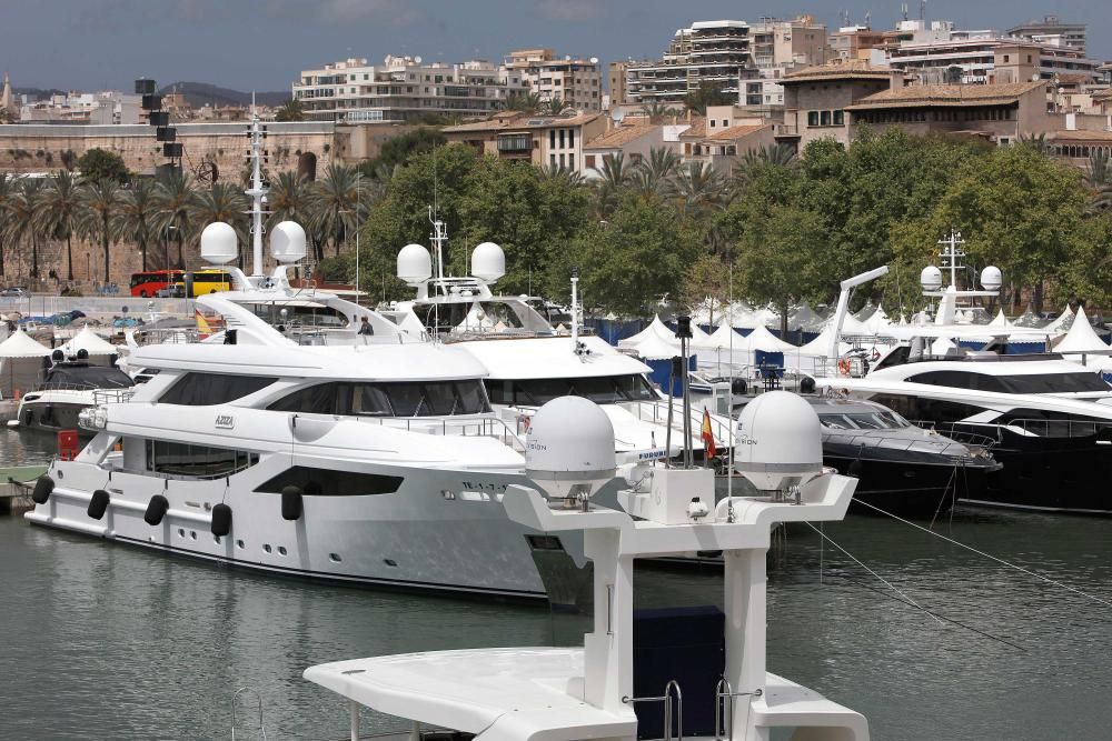 Preparativos del XXXIII Salón Náutico Internacional de Palma