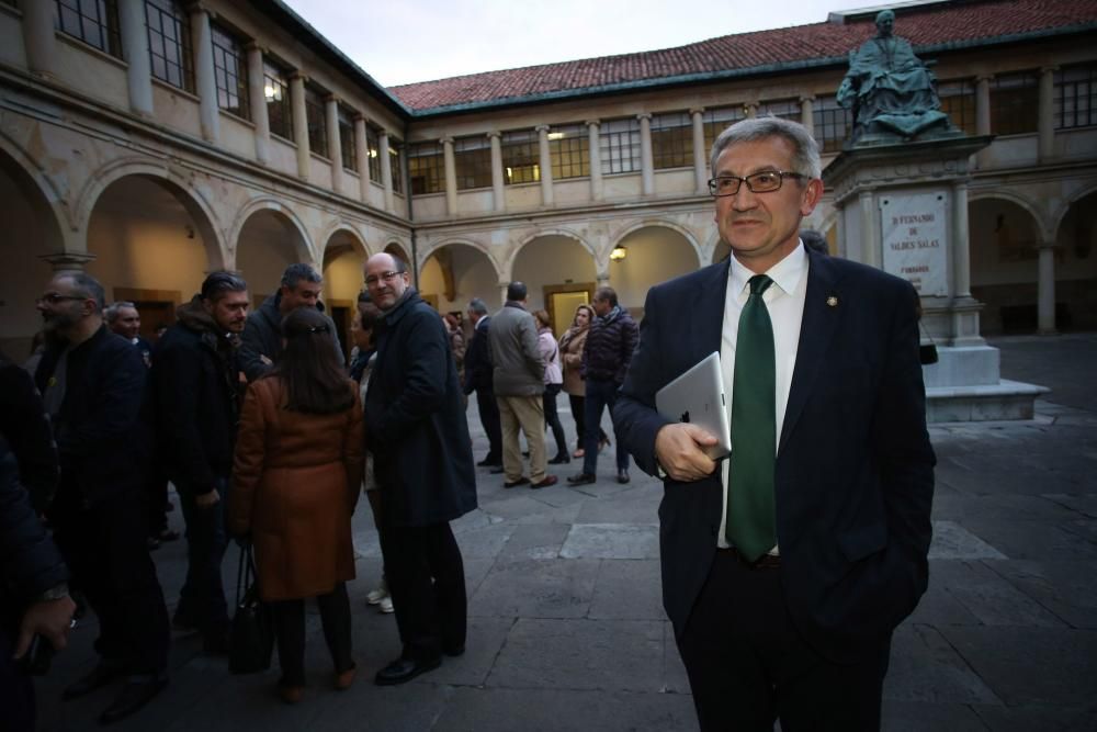 Santiago García Granda, nuevo rector de la Universidad de Oviedo