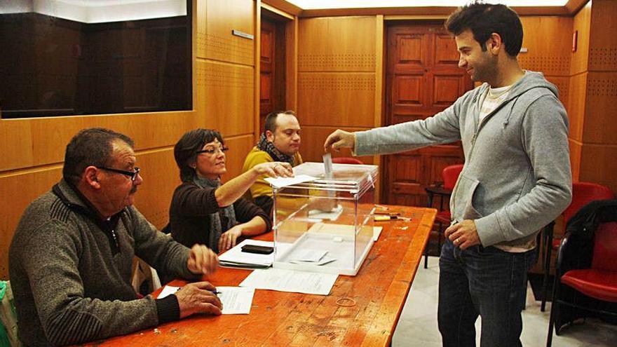 Un moment de les votacions de l&#039;any 2016