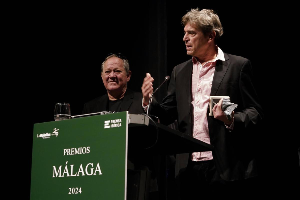 Gala de entrega de los Premios Málaga 2024, imágenes de los premiados y recepción de los invitados al Auditorio Edgar Neville