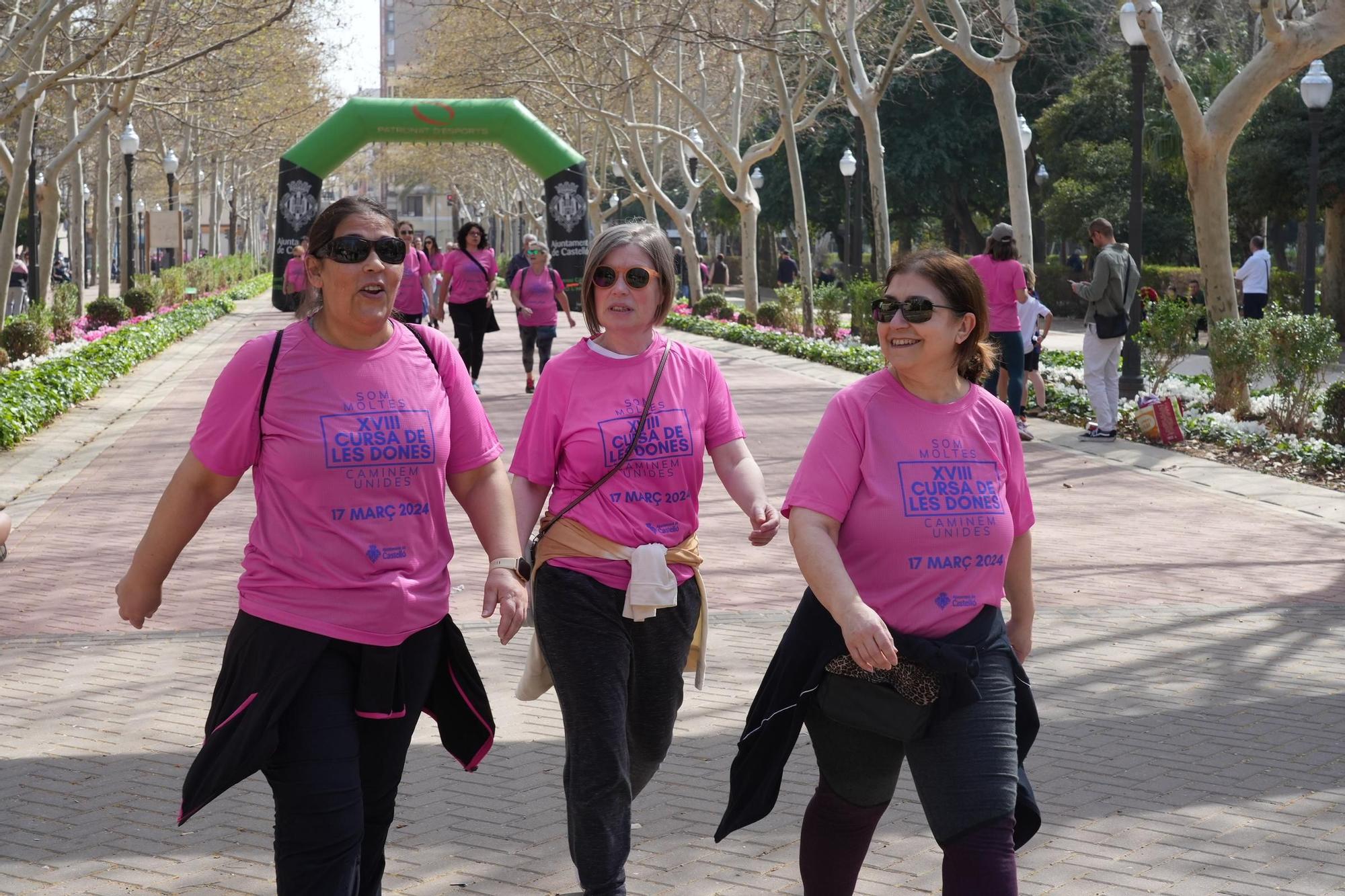 Todas las imágenes de la XVIII 'Cursa de les Dones' de Castelló