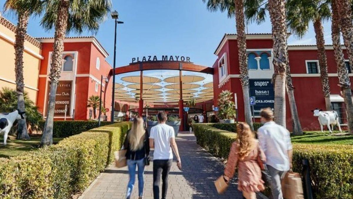 Una imagen del centro comercial Plaza Mayor de Málaga.