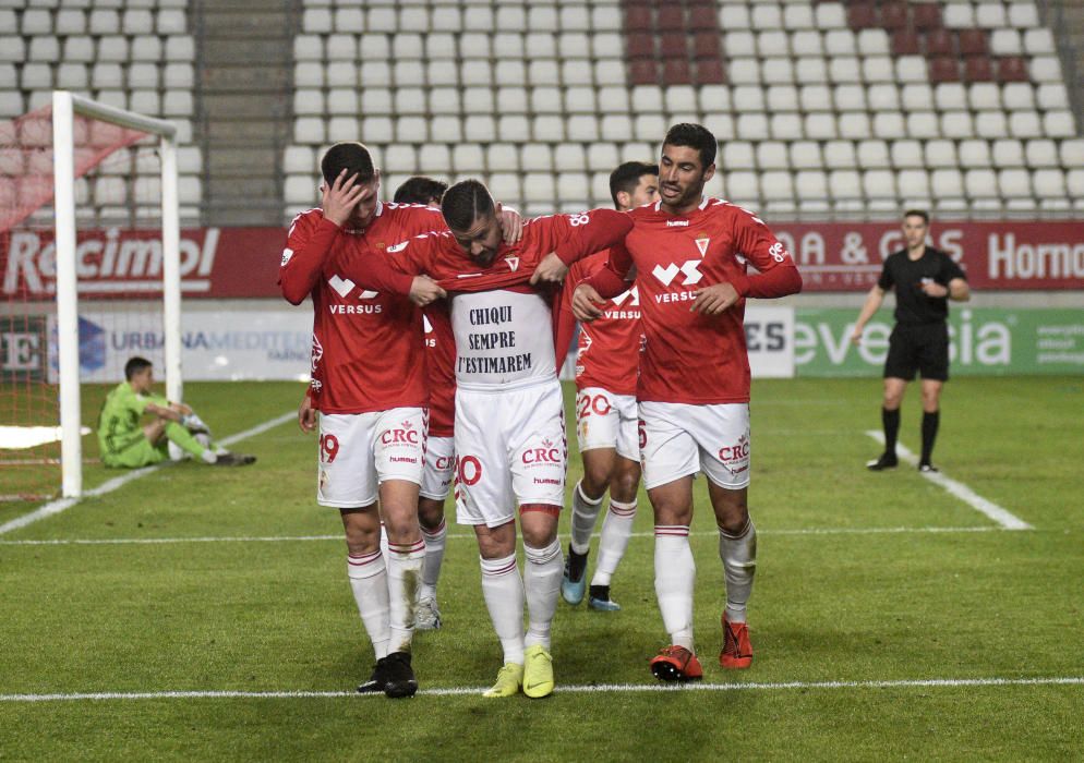 El Real Murcia vence frente al Cádiz