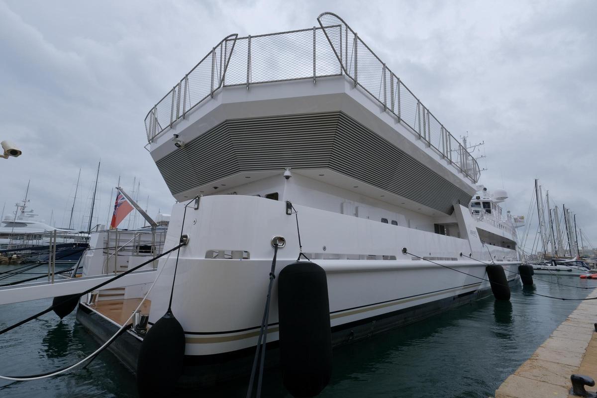 Yates en Mallorca: Las fotos del superyate Intrepid atracado en Palma Yates en Mallorca: Las fotos del superyate Intrepid atracado en Palma