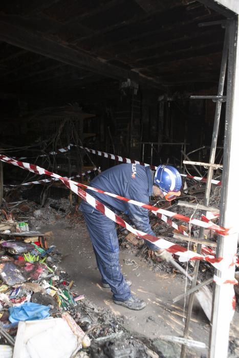 Investigación del incendio de Sotrondio