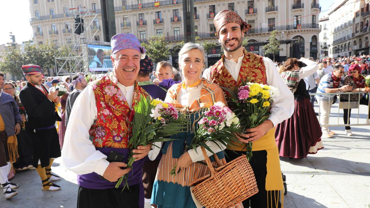 PILAR 2022. OFRENDA DE FLORES A LA VIRGEN DEL PILAR