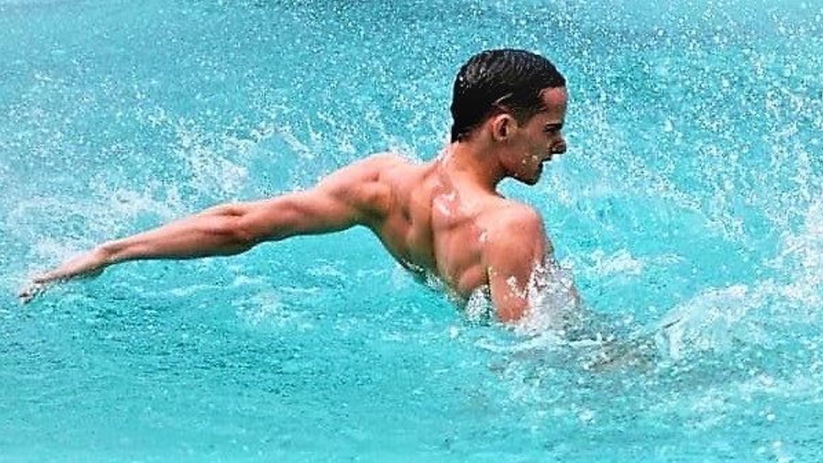 El nadador español Fernando Díaz del Río, plata en los Europeos de Roma 2022