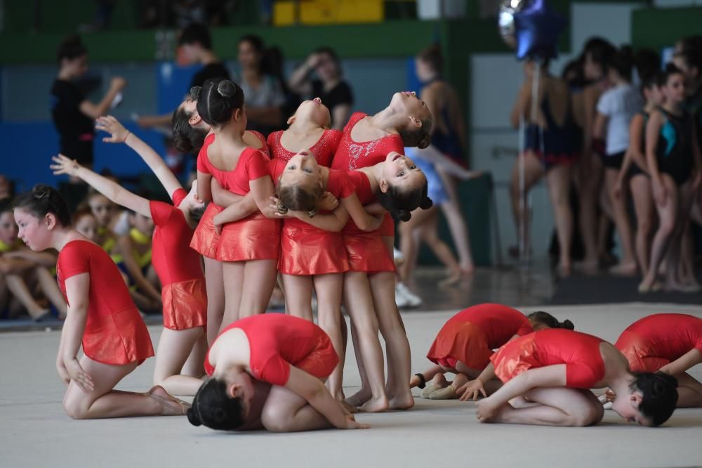 750 gimnastas en un trofeo solidario en A Coruña