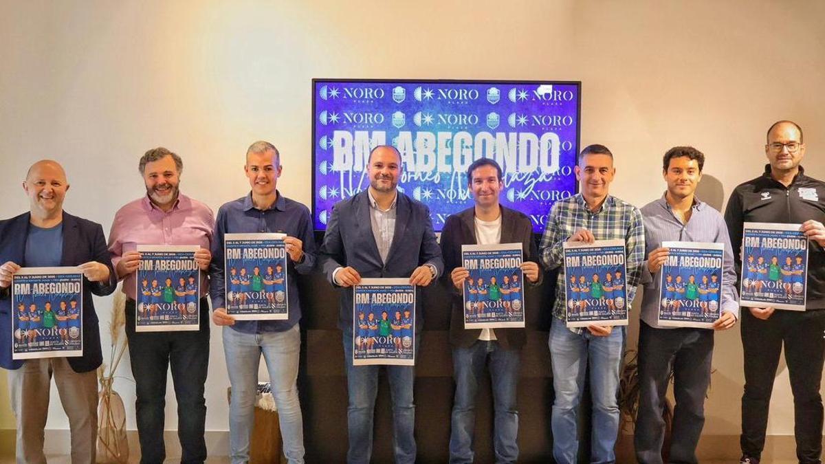 Presentación del IV Torneo Noroplaza del BM Abegondo.