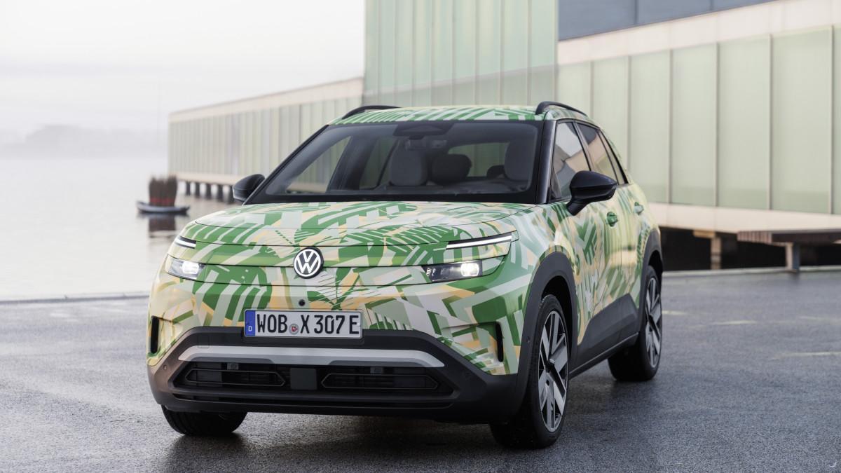 Volkswagen ID Cross camuflado en Amsterdam
