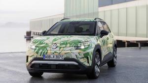 Volkswagen ID Cross camuflado en Amsterdam