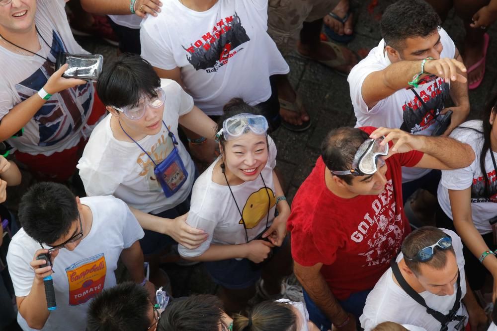 Tomatina de Buñol 2018.